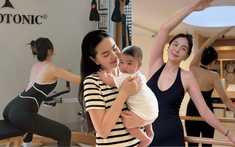 2 tuần sau sinh đã giảm 8kg, 6 tháng sau mẹ bỉm Mai Ngọc "về dáng" thon gọn như thời son rỗi, nhờ kiên trì tập bộ môn này
