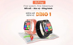 Đồng hồ định vị thông minh ELF Digi Dino 1 - ba mẹ an tâm, con tự tin khám phá!