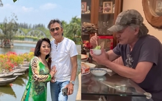 Chồng Hương Lan 80 tuổi leo mái nhà, lái xe phân khối lớn, bị nói đào hoa khiến vợ khổ