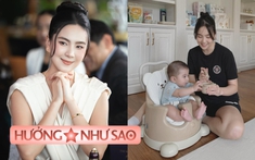 MC Mai Ngọc bỏ tiền triệu sắm chiếc ghế ngồi đặc biệt cho quý tử