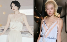 Song Hye Kyo "lột xác" với áo hai dây ren - biểu tượng mới của mùa thu 2025