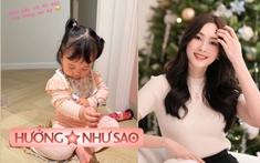 Bộ sưu tập "hột xoàn" đeo trĩu cổ của con gái Hoa hậu Đặng Thu Thảo