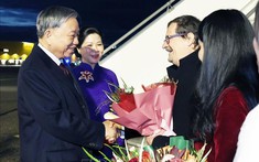Tổng Bí thư Tô Lâm bắt đầu thăm chính thức Cộng hòa Phần Lan