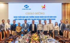 Thẩm định thực tế ứng viên Giải thưởng Sao Đỏ 2025 tại Ninh Bình