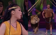 Nữ ca sĩ đem sư tử lên sân khấu: Khán giả bỏ chạy, đồng nghiệp khó chịu