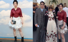 Lưu Diệc Phi quê mùa dù mặc full hàng hiệu