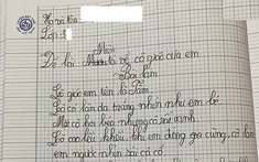 Bài văn tả cô giáo của học sinh lớp 3 khiến cộng đồng mạng cười rớt nước mắt: Thật đến mức... thương cô nhiều hơn!