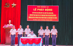 Hải đoàn 42 Cảnh sát Biển phát động đợt thi đua cao điểm trong phòng, chống khai thác IUU