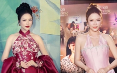 Lý Nhã Kỳ biến hóa khi "chạy show", hết gợi cảm bên Quốc Trường lại sắc sảo ủng hộ NTK Linh San