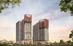 Biểu tượng “Song lân chầu nhật” và tinh thần phương Đông trong thiết kế Cora Tower