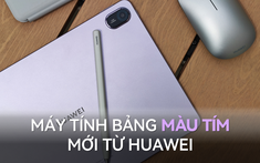 Khám phá chiếc truc tiep bong da vtv6 tính bảng màu tím của Huawei đang nổi rần rần trên mạng xã hội
