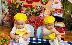 Mẹ bỉm chia sẻ Tết truc tiep bong da c1 ở trường mầm non của con: Năm nay bố mẹ bận bịu, may sao có các cô luôn đồng hành cùng con