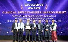 Hệ thống Y tế Vinmec liên tiếp được vinh danh ở nhiều giải thưởng