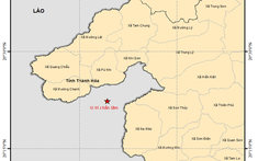 Động đất 4,8 độ tại Lào, cách biên giới Việt Nam 5 km