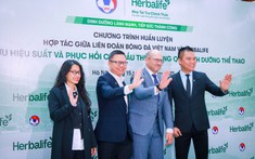 Herbalife Vietnam đồng hành cùng Liên Đoàn Bóng Đá Việt Nam tổ chức buổi đào tạo về dinh dưỡng thể thao nâng cao cho các huấn luyện viên và cầu thủ bóng đá