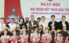Tổng Bí thư Tô Lâm dự Ngày hội Đại đoàn kết dân tộc tại phường Ba Đình, Hà Nội