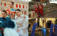 Hoa hậu Phương Linh cùng Top 2 Miss Cosmo 2024 tỏa sáng giữa Đại Nội Huế trước thềm "Hello Cosmo From Vietnam" mùa 2