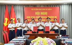 Bàn giao chức trách, nhiệm vụ Tư lệnh Vùng Cảnh sát biển 4
