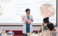 Cuối tuần học hỏi – Gắn kết yêu thương cùng lớp học tiền sản tại Bệnh viện Phụ sản MêKông