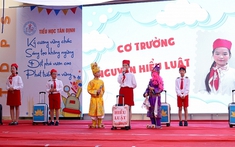 Trường Tiểu học Tân Định hưởng ứng Ngày Pháp luật nước Cộng hòa xã hội chủ nghĩa Việt Nam năm 2025