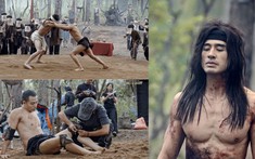 Lương Thế Thành khoe body, đấu vật liên tiếp 4 ngày giữa thời tiết lạnh giá khi quay "Hoàng tử quỷ"