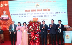 Đại hội đại biểu Công đoàn Học viện Thanh thiếu niên Việt Nam thành công tốt đẹp
