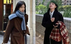 Công thức "bất bại" mùa lạnh: Áo dạ + quần ống rộng, mặc 10 năm nữa vẫn sang xịn mịn!