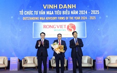 Chứng khoán Rồng Việt 6 lần liên tiếp nhận giải thưởng “Tổ chức tư vấn M&A tiêu biểu"
