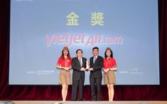 Vietjet được vinh danh giải Vàng phát triển bền vững tại Đài Loan (Trung Quốc)