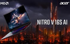 Nitro V 16S ProPanel: Laptop gaming mỏng nhẹ, mạnh mẽ với Ryzen AI và RTX 50 Series