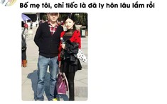 Đứa con tiếc nuối khung cảnh bố mẹ đứng cạnh nhau, thế nhưng nhìn bức ảnh liền hiểu ngay lý do họ ly hôn