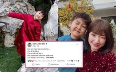 Bé Bo - con trai Hòa Minzy tự đăng status, hơn 6,3 triệu người áp lực vì… không được viết tắt, không được sai chính tả