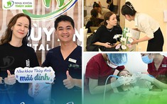 Nha khoa Thùy Anh đón loạt khách nước ngoài tới Việt Nam làm răng