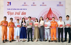 Tuần lễ Hồng EVN lần thứ XI: EVNGENCO3 trao đi 400 đơn vị máu