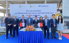 GG Industries ký hợp đồng nhận chuyển giao công nghệ sản xuất hệ thống pin lưu trữ năng lượng (BESS) với Tập đoàn Goldwind