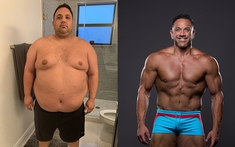 Chàng trai lột xác ngoạn mục giảm 100kg từ gã béo phì hoá quái vật thể hình khiến tất cả choáng váng