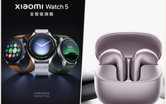 Xiaomi xác nhận sẽ ra mắt tai nghe Buds 6 cùng Watch 5 - smartwatch đầu tiên của hãng có cảm biến EMG