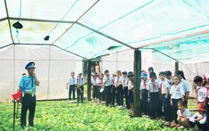 Trung đoàn 274 tổ chức chương trình “Chúng cháu và chú bộ đội” 