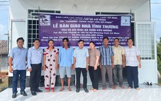 Bàn giao nhà tình thương cho hộ khó khăn tại xã Tạ An Khương, tỉnh Cà Mau