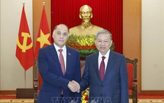 Tổng Bí thư Tô Lâm tiếp Thư ký Hội đồng An ninh Belarus