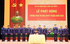Bộ Tư lệnh Vùng Cảnh sát biển 1 phát động thi đua “Đoàn kết, kỷ cương, đột phá, sáng tạo, quyết thắng”