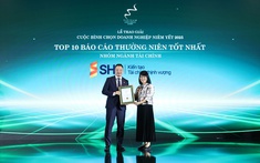 SHS lần thứ 6 được vinh danh trong Top 10 Báo cáo thường niên tốt nhất VLCA