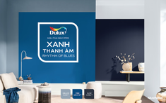 Xanh Thanh Âm – Màu Dulux của Năm 2026: Bộ ba sắc xanh đánh thức nhịp điệu cuộc sống