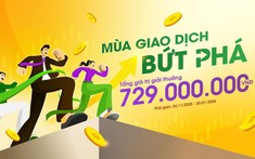 KBSV - Mùa giao dịch bứt phá: Giải thưởng 729 triệu đồng
