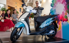 Piaggio Liberty 2025 ra mắt Việt Nam: Giá từ 57,5 triệu, dáng nam tính hơn, đấu Honda SH Mode