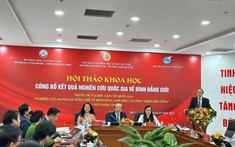 Công bố kết quả nghiên cứu quốc gia về bình đẳng giới 2024