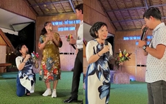 Nữ nghệ sĩ 78 tuổi quỳ gối làm một điều với khán giả, ai cũng trầm trồ