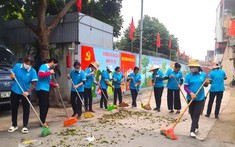 Hà Nội: Phụ nữ 30 quận, huyện ra quân tổng vệ sinh môi trường