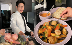Chồng trẻ của Ngô Thanh Vân gợi ý món ăn "nịnh vợ" ngày 8/3, netizen đặc biệt chú ý tới một món đồ cực xinh được anh sử dụng
