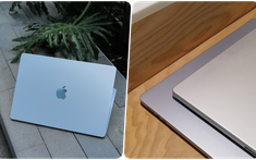 Bí ẩn màu xanh Sky Blue trên MacBook Air M4: Lúc xanh, lúc chuyển sắc xám chẳng khác gì bầu trời